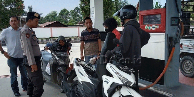 Polres-Sergai-Cek-SPBU-Pastikan-Stok-BBM-Aman-Jelang-Mudik-Lebaran-2