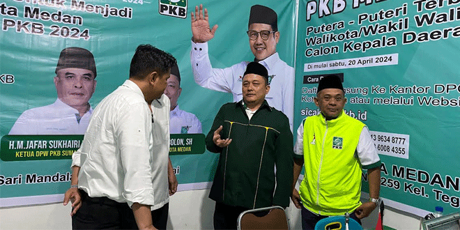 Usai-Daftar-Calon-Wali-Kota-ke-Golkar-dan-PKS,-Prof-Ridha-Merapat-ke-PKB