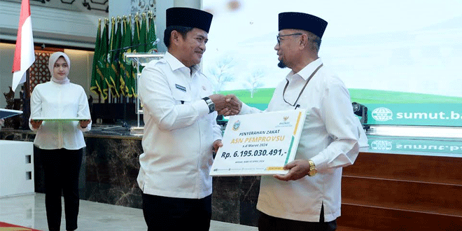 Zakat-ASN-Pemprov-Sumut-Capai-Rp6-Miliar