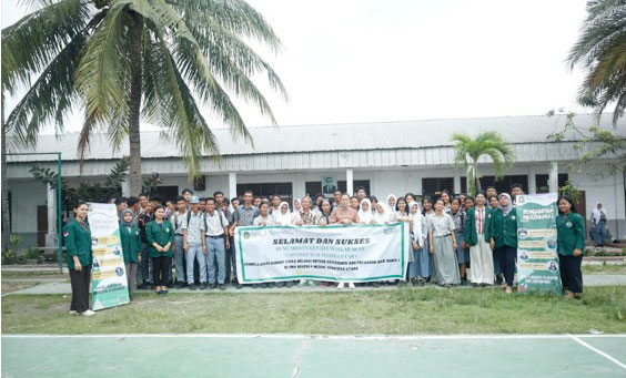 Dokumentasi Tim Pengabdian USU di SMA Negeri 9 Medan (Dok.)