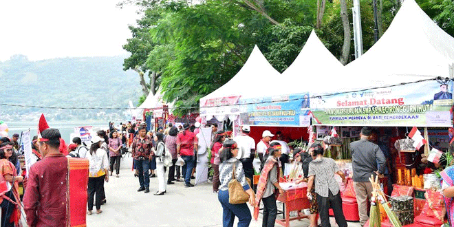 Suasana Festival dan Pameran Kurikulum Meredeka